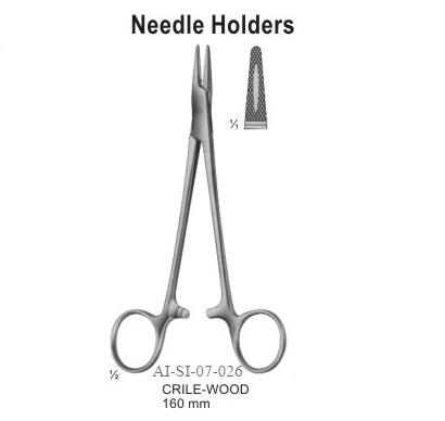 Crile-wood needle holder